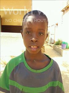 Choose a child to sponsor, like this little boy from Loul, Serigne Fallou age 8