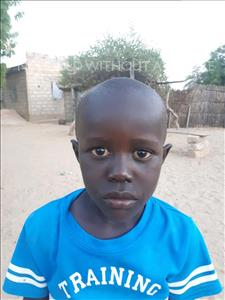 Choose a child to sponsor, like this little boy from Loul, Issa age 4
