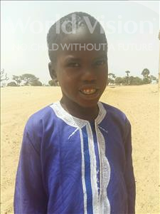 Choose a child to sponsor, like this little boy from Loul, Babou Ngor age 7
