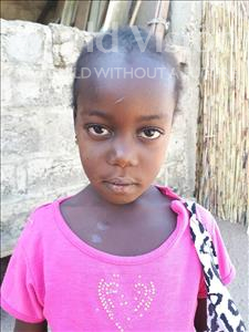 Choose a child to sponsor, like this little girl from Loul, Khady age 7