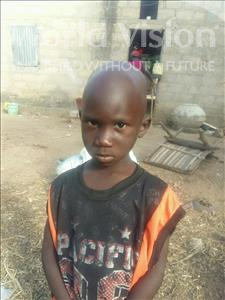Choose a child to sponsor, like this little boy from Loul, Ndigue age 4