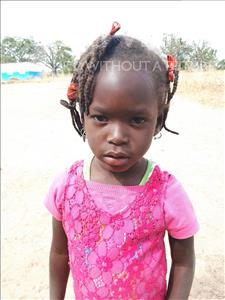 Choose a child to sponsor, like this little girl from Loul, Marie Michel age 3