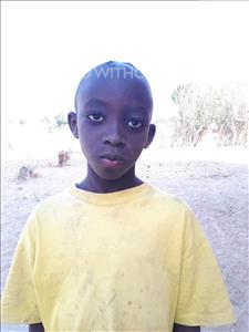 Choose a child to sponsor, like this little boy from Loul, Gregoire age 9
