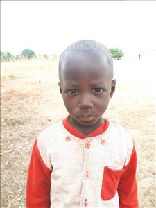 Choose a child to sponsor, like this little boy from Loul, Leo Assime age 3