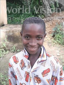 Choose a child to sponsor, like this little boy from Jong, Sandi age 9
