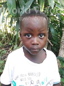 Choose a child to sponsor, like this little boy from Jong, Ibrahim Fatorma age 3
