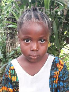Choose a child to sponsor, like this little girl from Jong, Hannah age 6