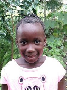 Choose a child to sponsor, like this little girl from Jong, Jestiana Isats age 6