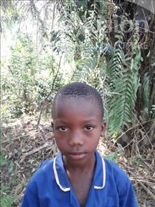 Choose a child to sponsor, like this little boy from Jong, Augustine age 6