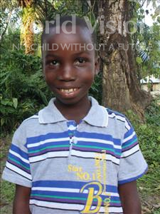 Choose a child to sponsor, like this little boy from Tegloma, Lansana age 11