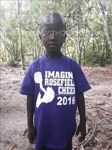 Choose a child to sponsor, like this little boy from Tegloma, Solomon age 8