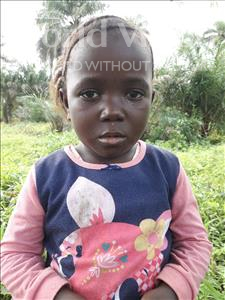 Choose a child to sponsor, like this little girl from Tegloma, Safiatu age 5