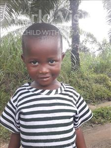 Choose a child to sponsor, like this little boy from Tegloma, Mohamed Mustapha age 5