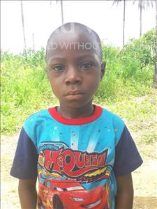 Choose a child to sponsor, like this little boy from Tegloma, Emmanuel age 6