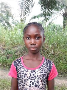 Choose a child to sponsor, like this little girl from Tegloma, Fatmata age 10