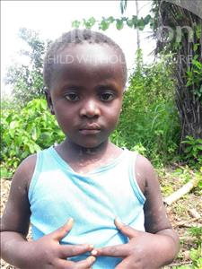 Choose a child to sponsor, like this little girl from Tegloma, Jeneba age 3