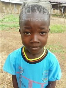 Choose a child to sponsor, like this little boy from Jaiama Bongor, Michael age 6