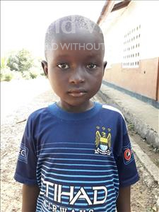 Choose a child to sponsor, like this little boy from Jaiama Bongor, Foday Mohamed age 8
