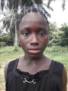 Choose a child to sponsor, like this little girl from Jaiama Bongor, Jestina age 11