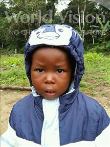 Choose a child to sponsor, like this little girl from Jaiama Bongor, Hawanatu age 2