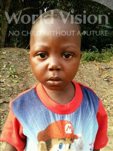 Choose a child to sponsor, like this little boy from Jaiama Bongor, Lahai age 3