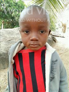 Choose a child to sponsor, like this little boy from Jaiama Bongor, Kamma age 3