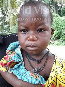Choose a child to sponsor, like this little girl from Jaiama Bongor, Mariama age 2