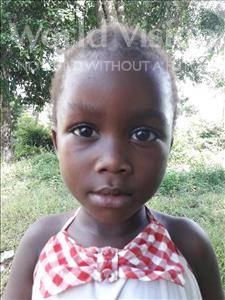 Choose a child to sponsor, like this little girl from Jaiama Bongor, Zainab age 5