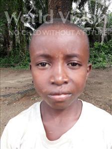 Choose a child to sponsor, like this little boy from Jaiama Bongor, Lahai age 8