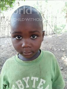 Choose a child to sponsor, like this little boy from Jaiama Bongor, Alfred J age 3
