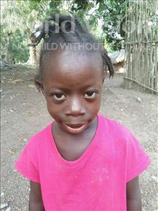 Choose a child to sponsor, like this little girl from Jaiama Bongor, Zainab age 7