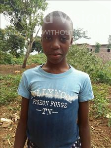 Choose a child to sponsor, like this little girl from Kibiga-Mulagi (Kimu), Liz age 10
