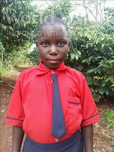 Choose a child to sponsor, like this little girl from Kibiga-Mulagi (Kimu), Regina age 9