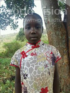 Choose a child to sponsor, like this little girl from Kibiga-Mulagi (Kimu), DESIRE age 8