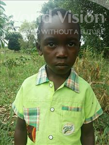 Choose a child to sponsor, like this little boy from Kibiga-Mulagi (Kimu), Joram age 6