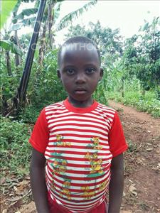 Choose a child to sponsor, like this little girl from Kibiga-Mulagi (Kimu), Fatuma age 9