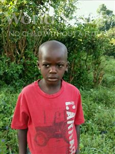 Choose a child to sponsor, like this little boy from Kibiga-Mulagi (Kimu), Frank Trever age 7
