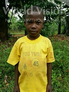 Choose a child to sponsor, like this little boy from Kibiga-Mulagi (Kimu), Steven age 8