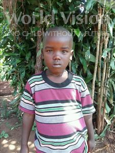 Choose a child to sponsor, like this little boy from Kibiga-Mulagi (Kimu), Eria age 6