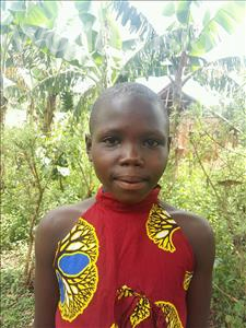 Choose a child to sponsor, like this little girl from Kibiga-Mulagi (Kimu), Majolini age 7