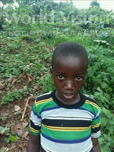 Choose a child to sponsor, like this little boy from Kibiga-Mulagi (Kimu), Zambia age 5