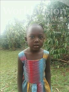 Choose a child to sponsor, like this little girl from Kibiga-Mulagi (Kimu), Josephine age 5