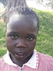 Choose a child to sponsor, like this little girl from Busitema, Caroline age 3