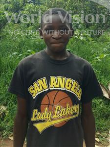 Choose a child to sponsor, like this little boy from Ntwetwe, Matia age 12