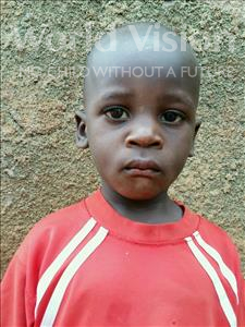 Choose a child to sponsor, like this little boy from Ntwetwe, Daniel age 3