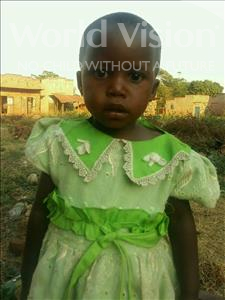 Choose a child to sponsor, like this little girl from Ntwetwe, Judith age 2