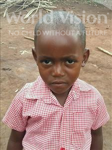 Choose a child to sponsor, like this little boy from Ntwetwe, Nicorus age 4