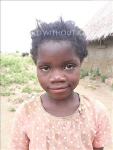 Choose a child to sponsor, like this little girl from Keembe, Rhodah age 7