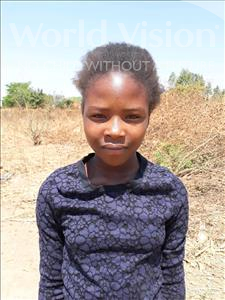 Choose a child to sponsor, like this little girl from Keembe, Regina age 13