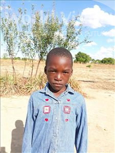 Choose a child to sponsor, like this little boy from Keembe, Andrew age 5